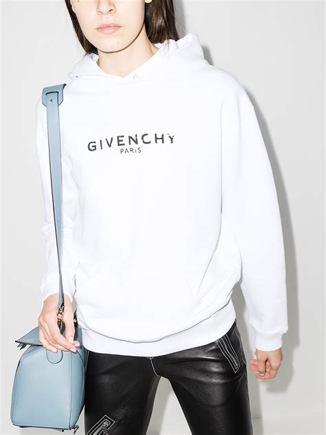 givenchy paris sweater white|givenchy paris sleeveless hoodie.